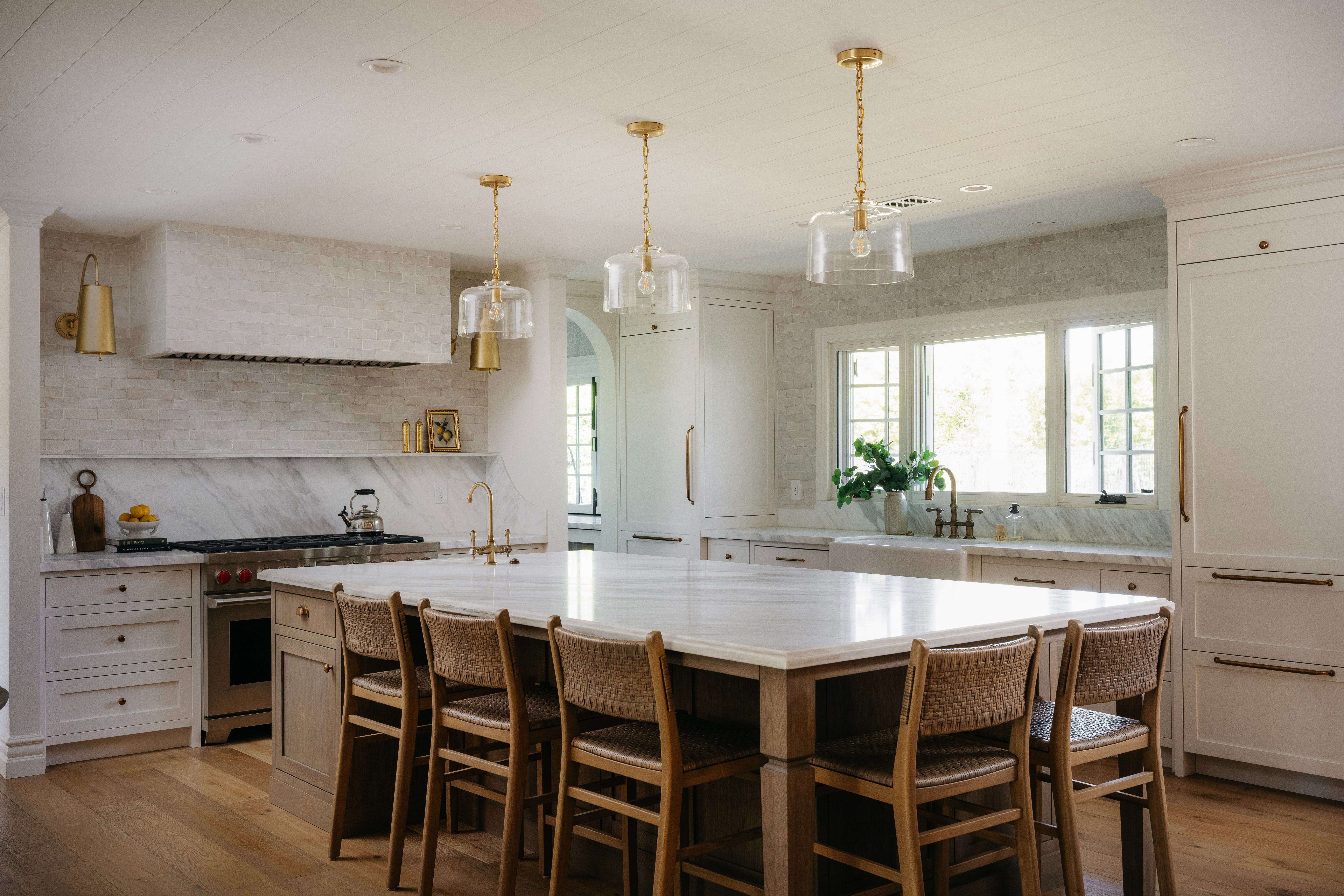 Kitchen wide view