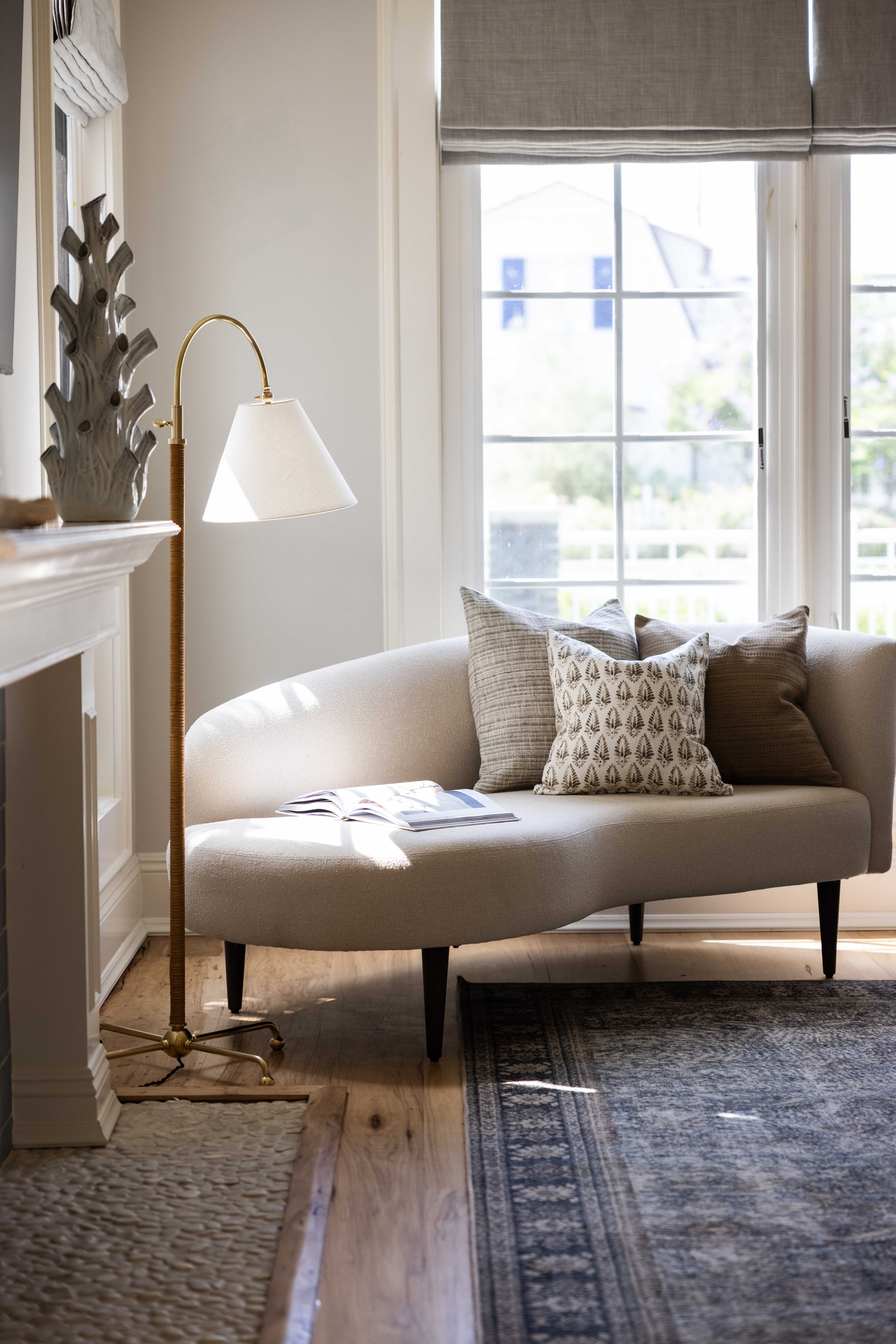 Bedroom sitting area detail, Seaside Retreat