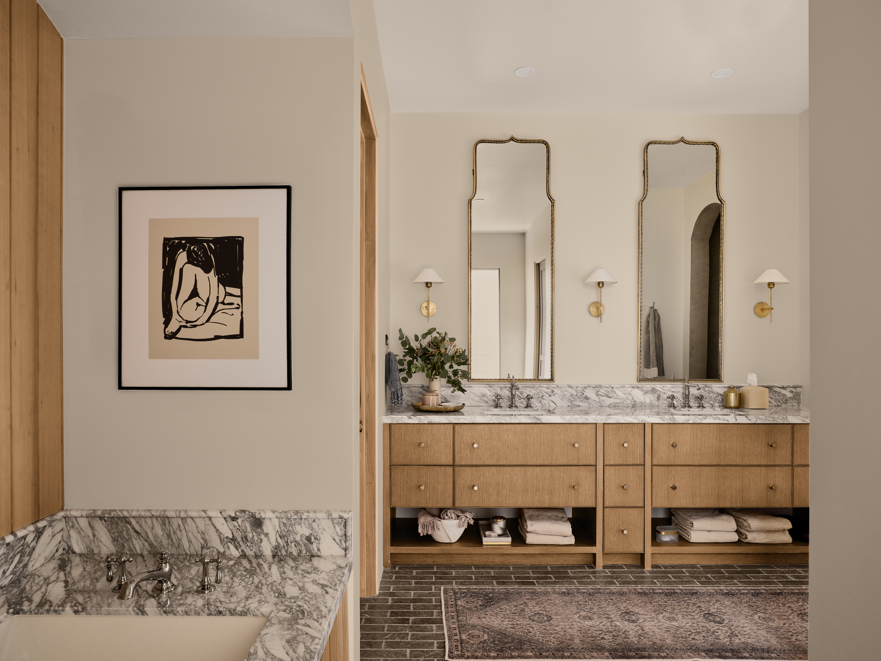 Primary bath vanity